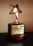 Наградная статуэтка «Звезда» Наградная статуэтка «Звезда»
