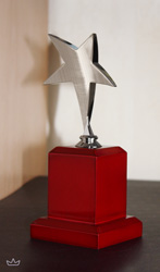 Наградная статуэтка «Звезда» Наградная статуэтка «Звезда»