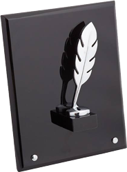 Лакированная плакетка «Перо» Лакированная плакетка «Перо»