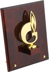 Лакированная плакетка «Символ газа» Лакированная плакетка «Символ газа»